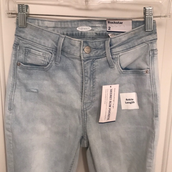 Old navy rockstar super skinny high rise - Picture 2 of 5